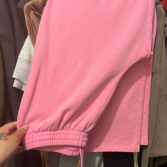 Boyfriend fleece pants bubblegum - Picture 2 of 2
